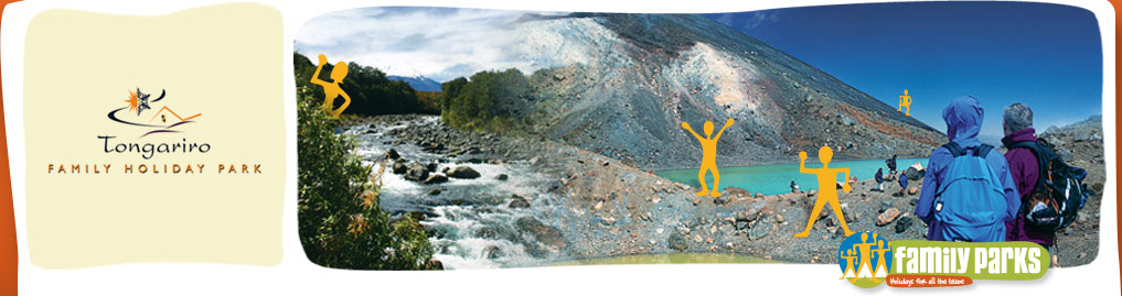 Tongariro Holiday Park Banner