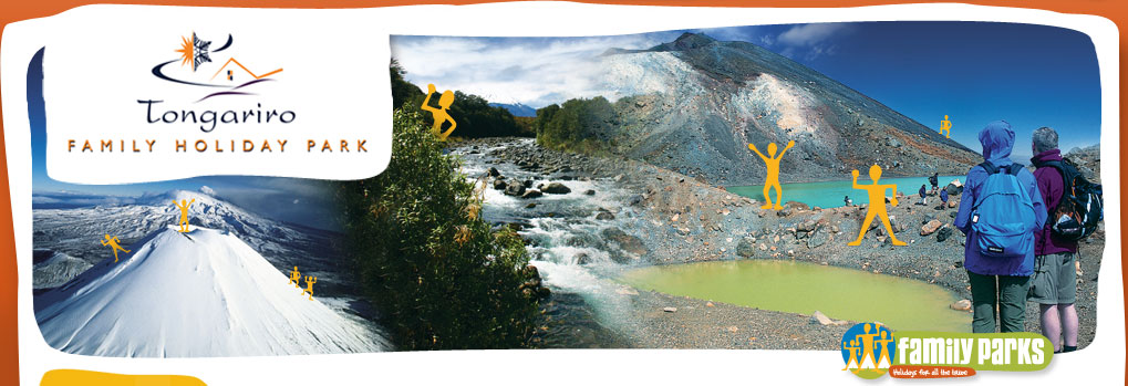 Tongariro Holiday Park Banner